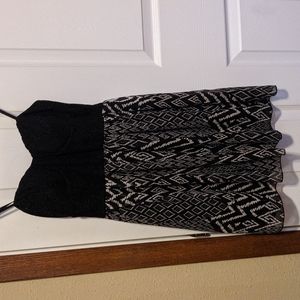 Mini Medium Length Dress- Size XS- Polyester